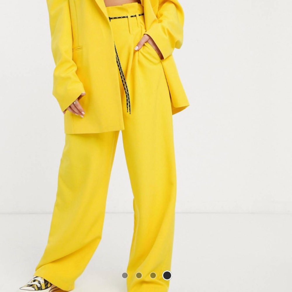 Collusion paper bag pants